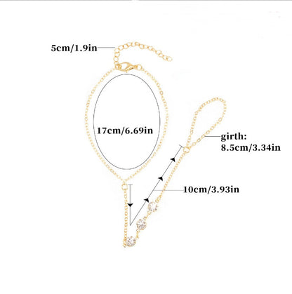 Zircon bracelet ligament bracelet