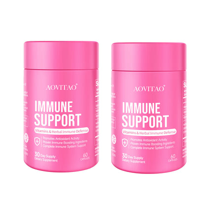 Natural Herbal Immune Defense Immunity Vitamins Supplement Booster And Mushroom Supplement With Lion&