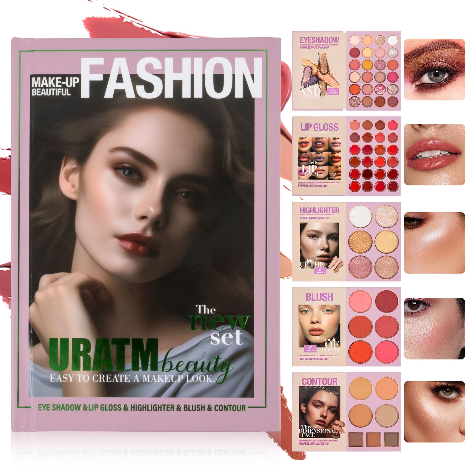 67 Shades Professional Makeup Book Palette - Full Face Makeup Set For Daily &amp; Party Looks