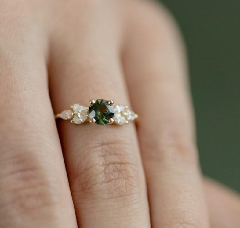 Emerald Diamond Ring