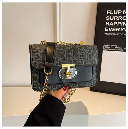 Spring New All-Match Style Shoulder Crossbody Bag Square