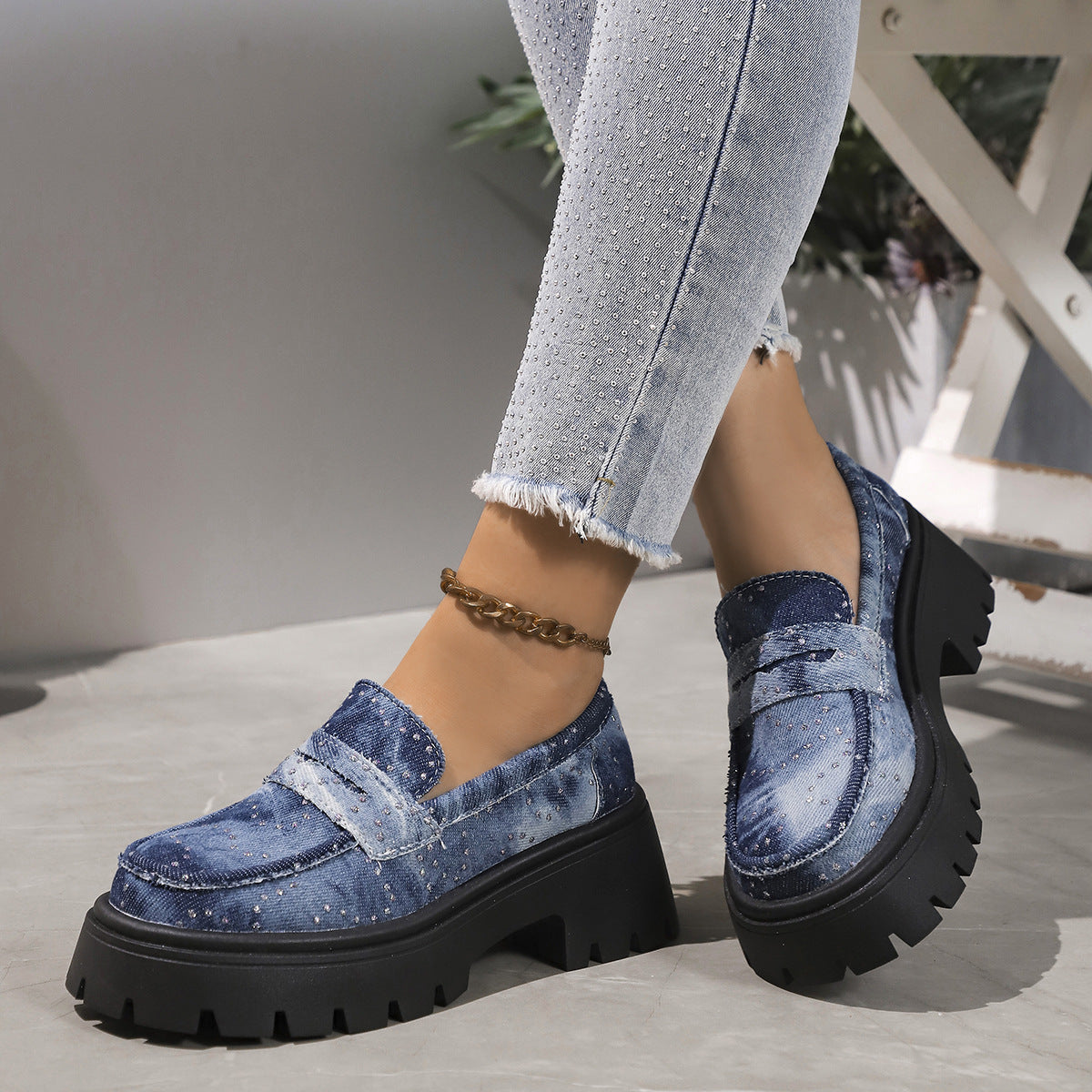 Low-top Casual Comfortable Slip-on Lofter Loafers