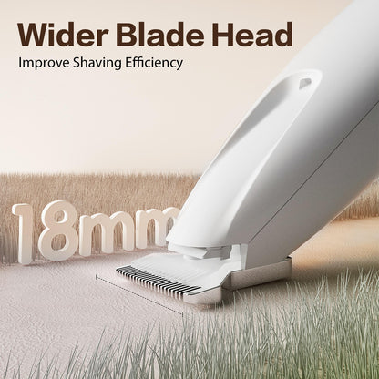 2025 New Pet Claw Trimmer 1-Pack Rechargeable Silent Pet Hair Trimmer Professional Pet Grooming Kit Cordless Waterproof LED Precision Trimming Home Pet Hair Trimmer