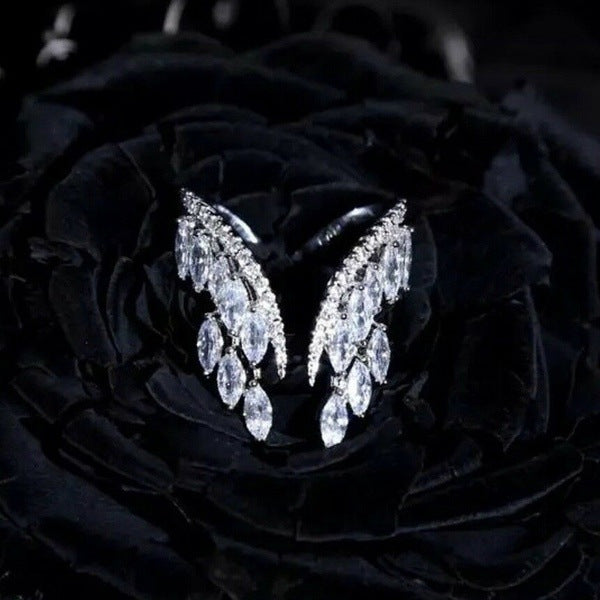 Angel Wing Ring Alloy Wing