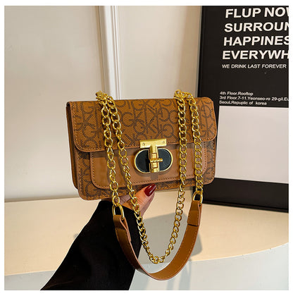 Spring New All-Match Style Shoulder Crossbody Bag Square