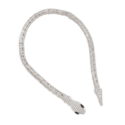 Exaggerated Snake Necklace Micro-inlaid Long Necklace