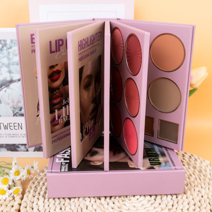 67 Shades Professional Makeup Book Palette - Full Face Makeup Set For Daily &amp; Party Looks
