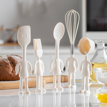 Cute Human-shaped Silicone Baking Gadget Creative Cartoon