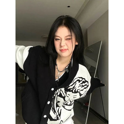 Japanese Woman With Retro Soft Waxy Coat