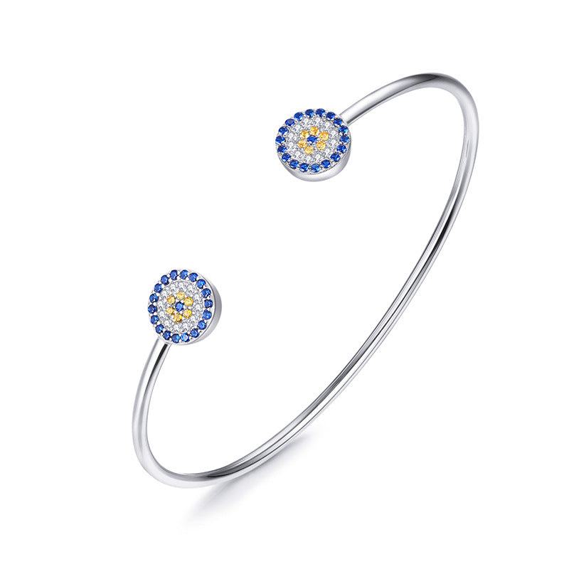 Tongzhe S925 Silver Bracelet Factory Direct Cross-border Hot Bangle Bracelet Wholesale In Spot