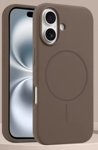 Metal Large Hole Magnetic Skin Feeling All-inclusive Phone Case