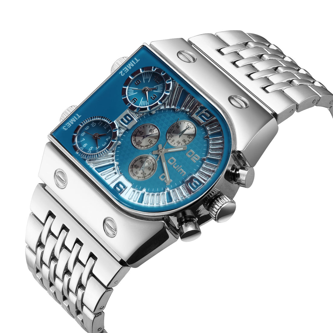 Multi-time Zone Large Dial Luminous Watch