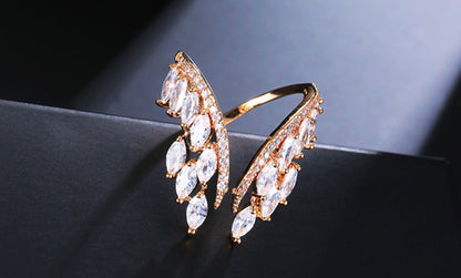 Angel Wing Ring Alloy Wing