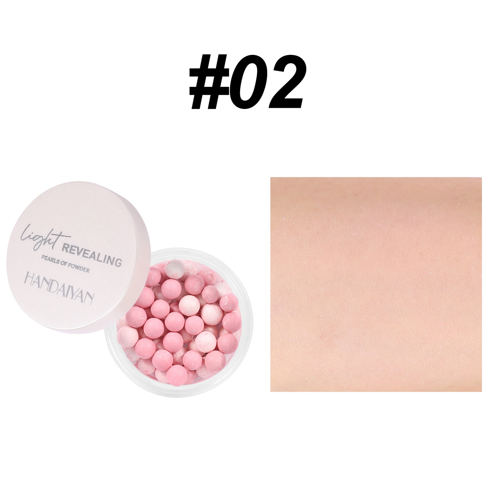 Loose Powder Ball Oil Control Lasting Five-Color Makeup