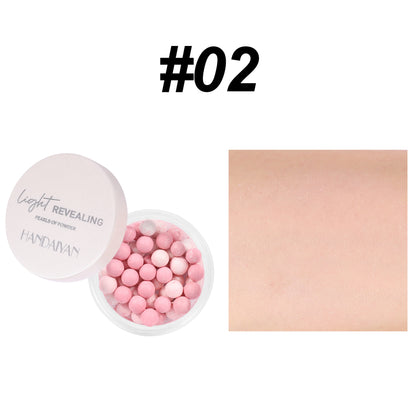 Loose Powder Ball Oil Control Lasting Five-Color Makeup