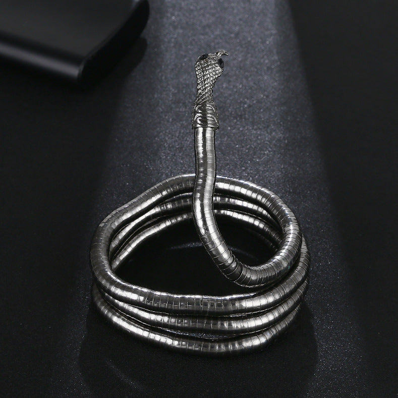 Collar Alloy Necklace Snake Bracelet Necklace