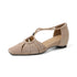 Handcrafted Full-Grain Leather Cage Sandals, Women&