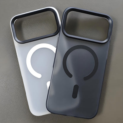 Applicable To 17promax Phone Case New Magnetic Simple Skin Sense Drop-resistant Protective Cover