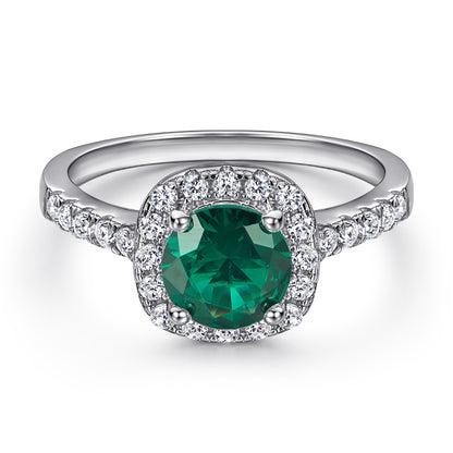925 Sterling Silver Ring Zircon