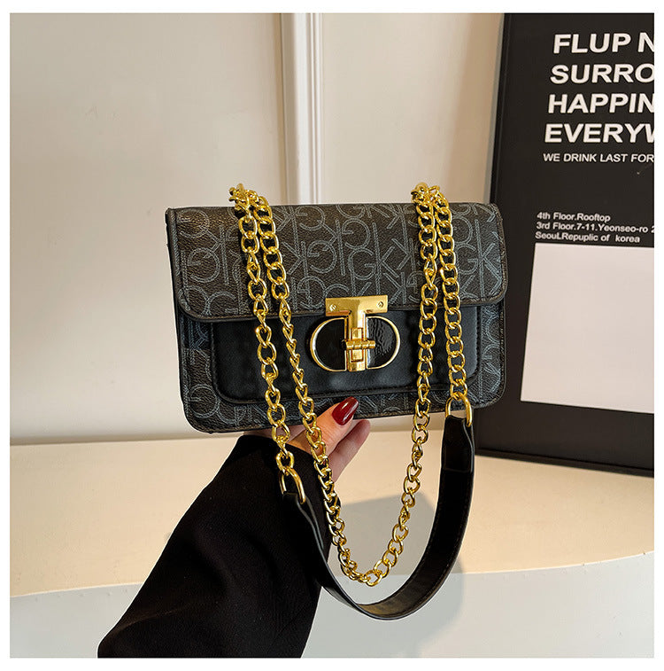 Spring New All-Match Style Shoulder Crossbody Bag Square
