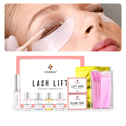 ICONSIGN Eyelash Perming Keratin Kit For Long-lasting Curly Lashes  Easy Eyelash Perming