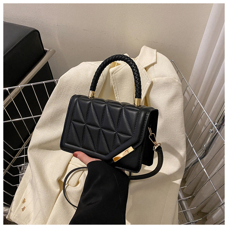 Fashion Solid Color Shoulder Bag