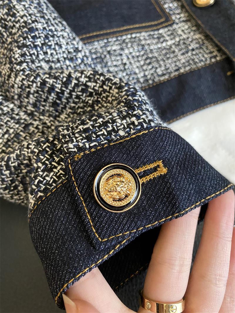 Short Lapel Small Fragrant Coat Top Woman