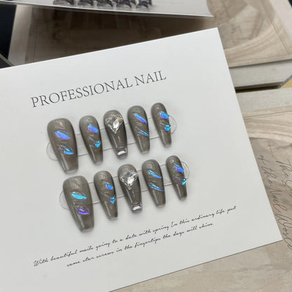 Hand-worn Armor Nail Sticker Nail Patch Warm Genie Series Ornament