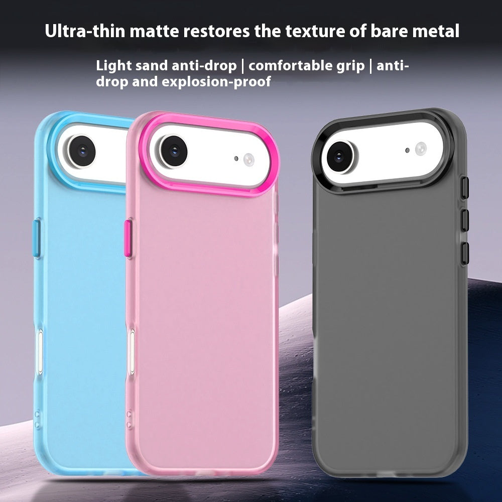 Airbag Anti-fall Candy Skin Feeling Frosted Phone Case