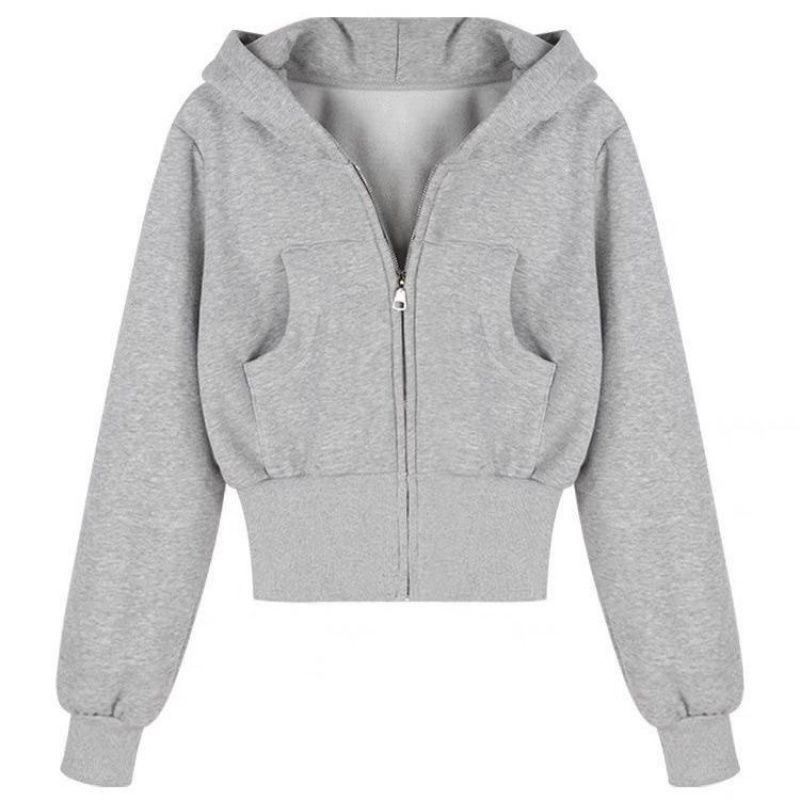 Long Sleeve Autumn And Winter Waist Trimming Coat Cardigan Top