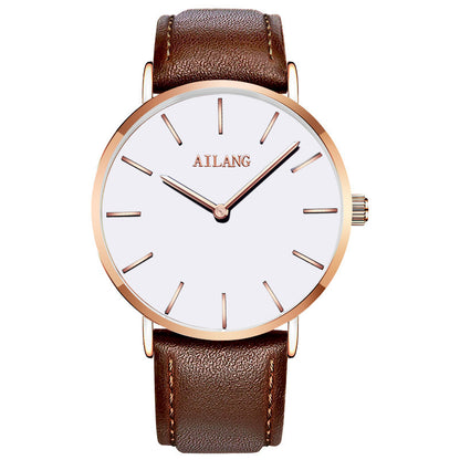 Quartz Watch Simple Men&