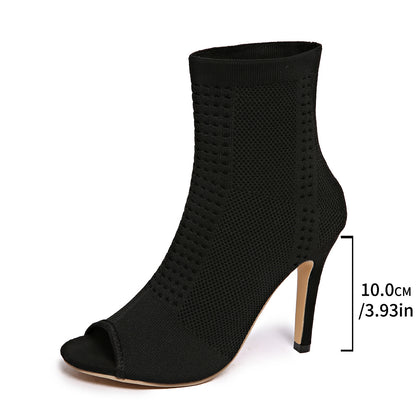 Style Figure-flattering Peep-toe Sandals For Women