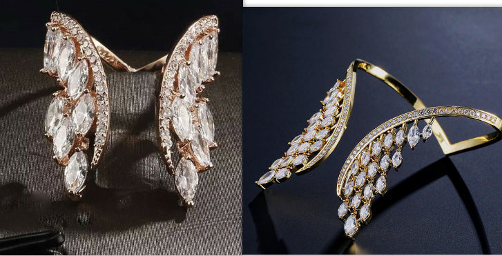 Angel Wing Ring Alloy Wing