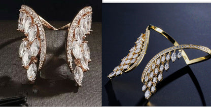 Angel Wing Ring Alloy Wing