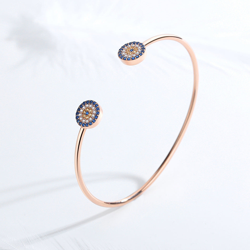 Tongzhe S925 Silver Bracelet Factory Direct Cross-border Hot Bangle Bracelet Wholesale In Spot