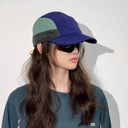 Retro Contrast Color Fast-drying Outdoor Breathable Baseball Cap