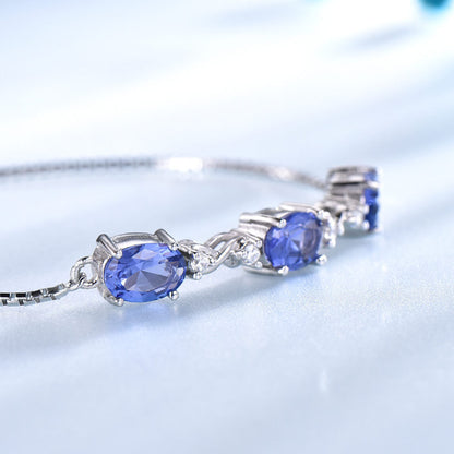 Ladies Adjustable 925 Sterling Silver Bangle Bracelet