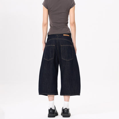 Cropped Pants High-street Streetwear Brand Scimitar Jeans