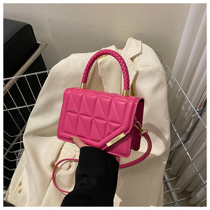 Fashion Solid Color Shoulder Bag