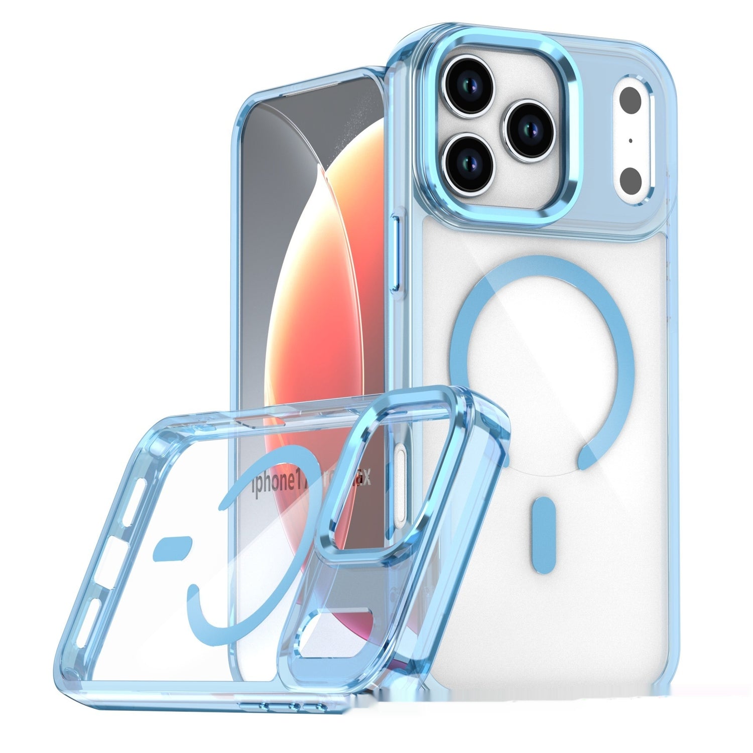Magnetic Wireless Transparent Drop-resistant Protective Cover