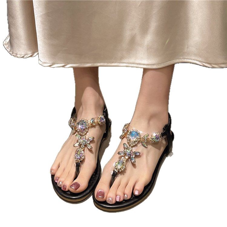 Roman-style Flat-heeled Sandals For Women