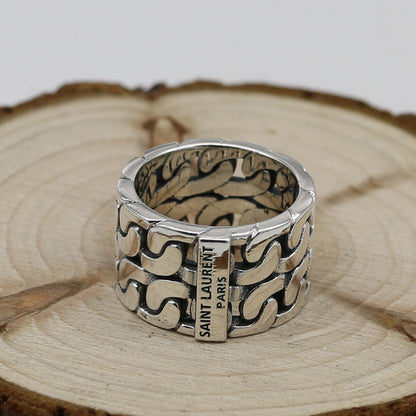 Silver Retro Ring
