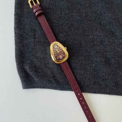 Best-selling Ankla Red New Year Watch For Women Vintage Style