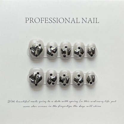 Hand-worn Armor Nail Sticker Nail Patch Warm Genie Series Ornament