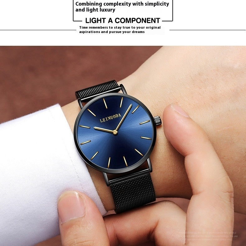 Quartz Watch Simple Men&
