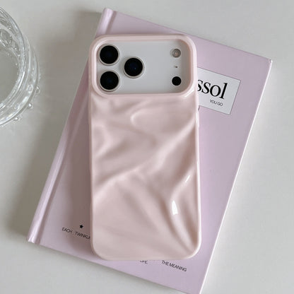 Simple Solid Color Pleated Soft Shell