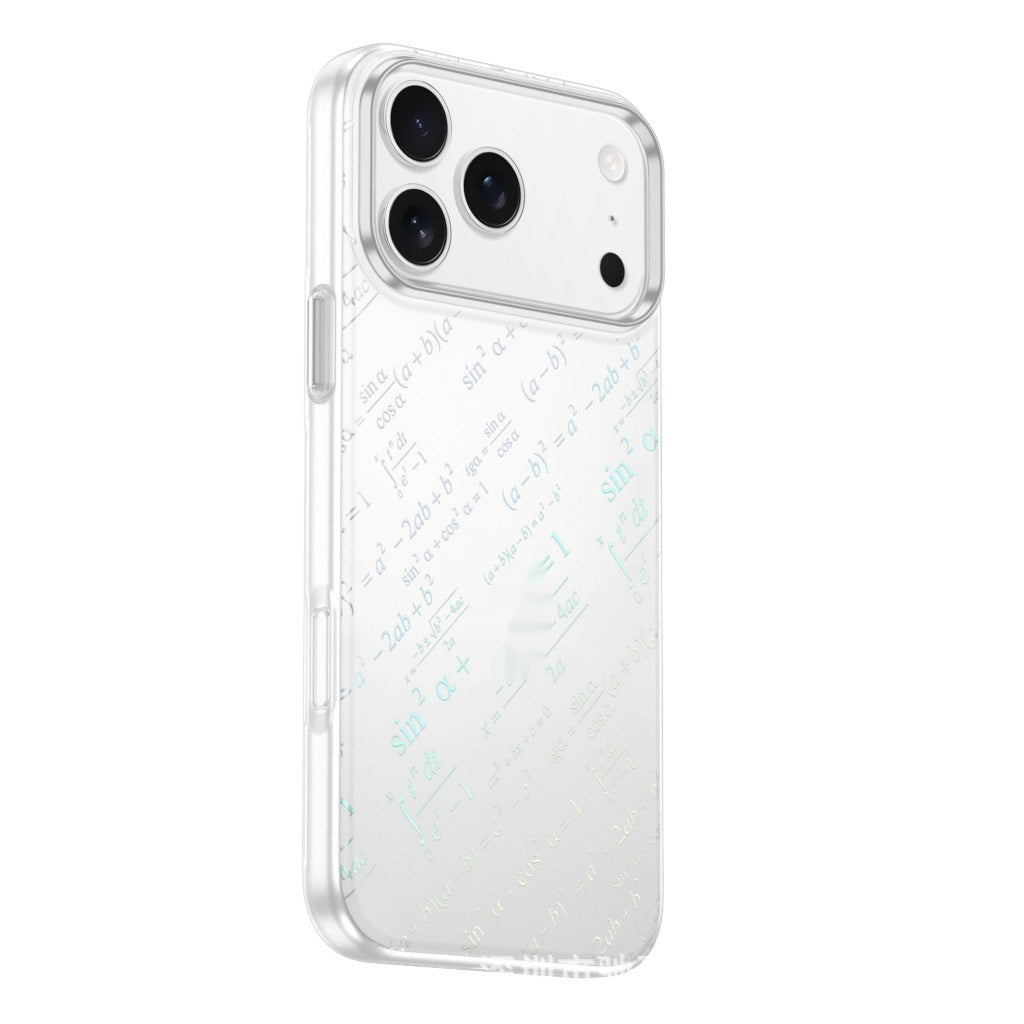 Magnetic Suction Phone Case Formula Semi-transparent Frosted Drop-resistant Protective Cover