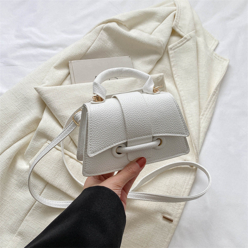 Commuter Western Style Solid Color Shoulder Messenger Bag