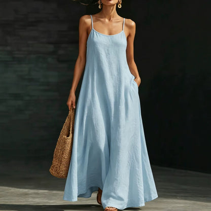 Casual Strap Maxi Resort-style Dress