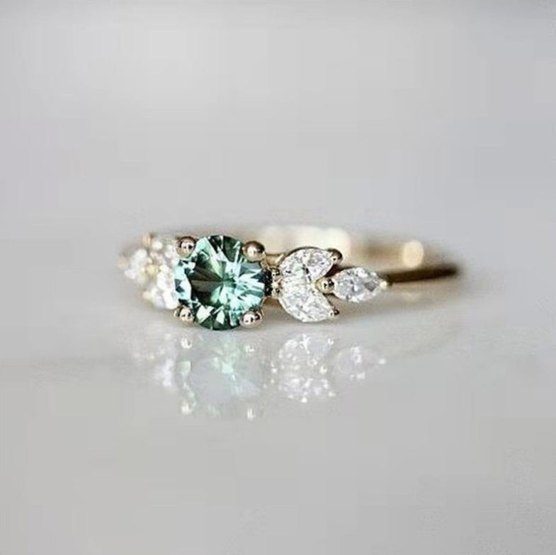 Emerald Diamond Ring